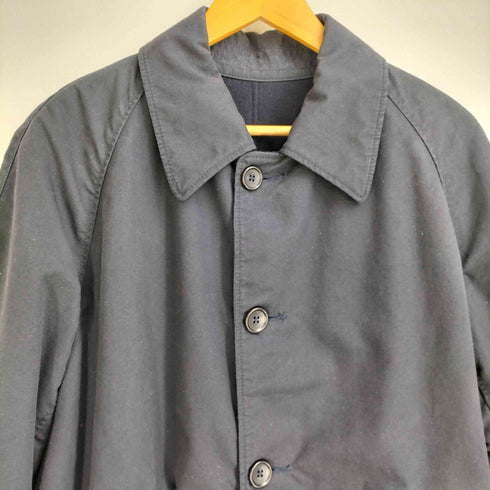 エンジニアードガーメンツ Engineered Garments USA製 コットン ナイロン リップストップ リバーシブル ステンカラーコート メンズ S