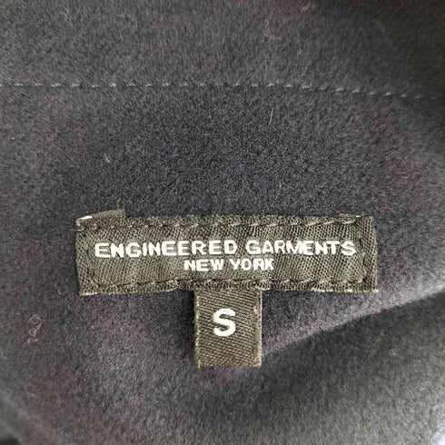 エンジニアードガーメンツ Engineered Garments USA製 コットン ナイロン リップストップ リバーシブル ステンカラーコート メンズ S