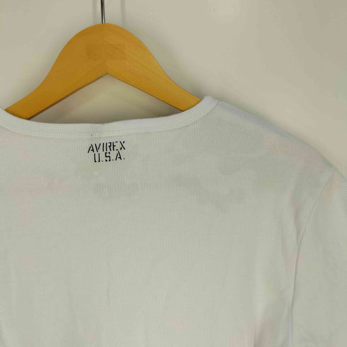 アヴィレックス AVIREX DAILY S/S CREW NECK T-SHIRT デイリー クルーネックTシャツ メンズ import:L