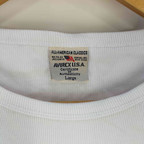 アヴィレックス AVIREX DAILY S/S CREW NECK T-SHIRT デイリー クルーネックTシャツ メンズ import:L