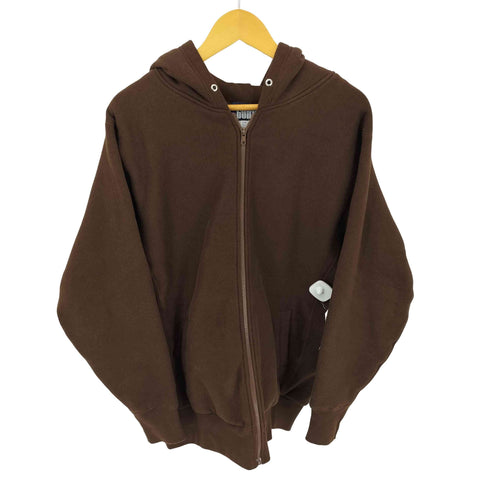 NUTS AND BONES ダブルフェイス ジップアップパーカーパーカー メンズ import:M