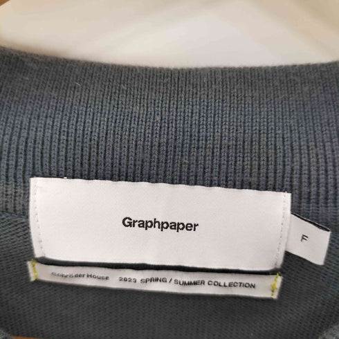 グラフペーパー Graphpaper 23SS Suvin Oversized L/S Polo メンズ FREE