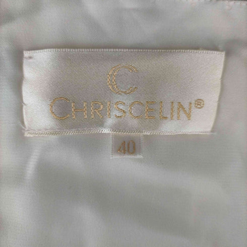 CHRISCELIN 総ビーズワンピース レディース JPN:40
