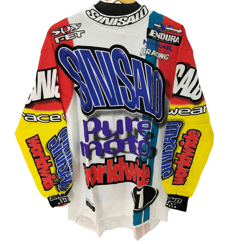 SINISALO レーシングシャツ モトクロスシャツ メンズ import:L