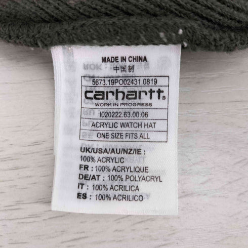 カーハート Carhartt ACRYLIC WATCH HAT メンズ ONE SIZE