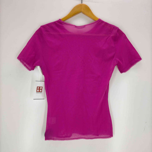 イッセイミヤケ ISSEY MIYAKE メッシュカットソー レディース JPN:S