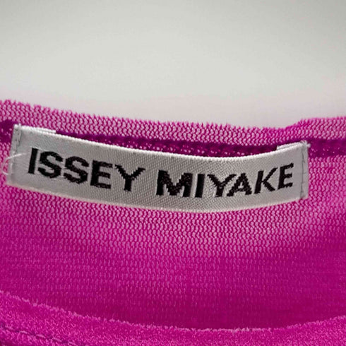 イッセイミヤケ ISSEY MIYAKE メッシュカットソー レディース JPN:S