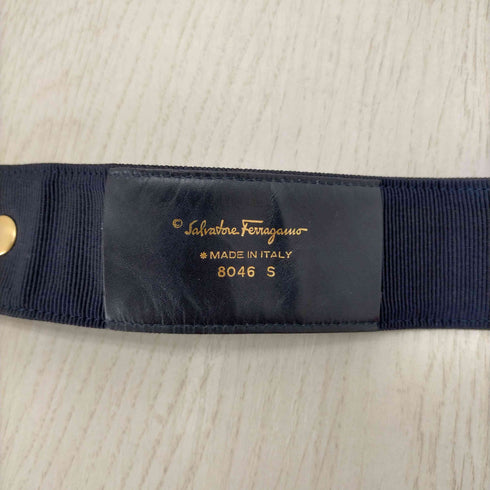 サルヴァトーレフェラガモ Salvatore Ferragamo ヴァラ ベルト イタリア製 レディース S
