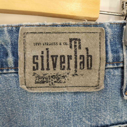 リーバイス Levis Silvertab WIDE LEG シルバータブ ワイドレグ ボタン裏217 ジップフライ フライ デニムパンツ メンズ W32/L R
