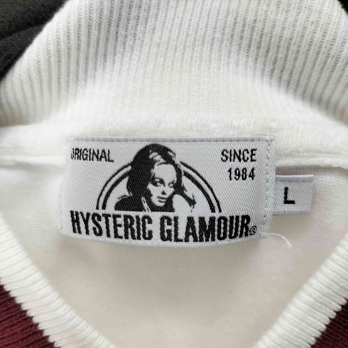 ヒステリックグラマー HYSTERIC GLAMOUR LAYDOWN パイル地ワッペンジャケット メンズ JPN:L