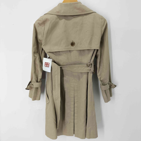 バーバリーブルーレーベル BURBERRY BLUE LABEL トレンチハーフコート 裏地ノバチェック レディース 36