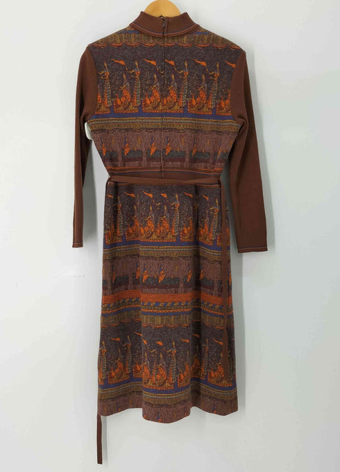 MICALADYBOUTIQUE 総柄タートルネックワンピース レディース 13