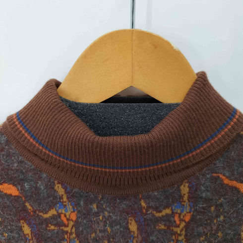 MICALADYBOUTIQUE 総柄タートルネックワンピース レディース 13