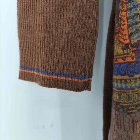 MICALADYBOUTIQUE 総柄タートルネックワンピース レディース 13