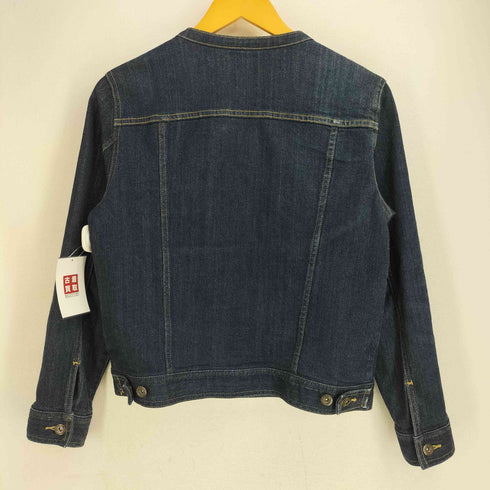 アーヴェヴェ a.v.v ノーカラーデニムジャケット レディース JPN:M