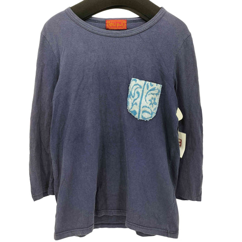 オールドパーク OLDPARK 胸ポケットパッチワーク ロングスリーブTシャツ メンズ JPN:L