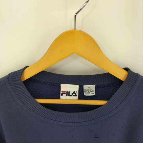 フィラ FILA 90S 旧ロゴ L/S スウェット メンズ JPN:XL