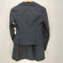 ランバン LANVIN ひし形ドット 1B クロップド テーラードジャケット スカートセットアップ レディース 36