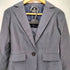 ランバン LANVIN ひし形ドット 1B クロップド テーラードジャケット スカートセットアップ レディース 36