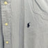 ラルフローレン RALPH LAUREN BLAKE ポニー 刺繍 TWO PLY COTTON チェック L/S シャツ メンズ import:L