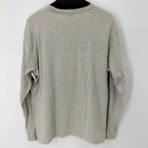 ポロバイラルフローレン Polo by RALPH LAUREN L/S スモールポニー刺繍クルーネックTシャツ メンズ import:M