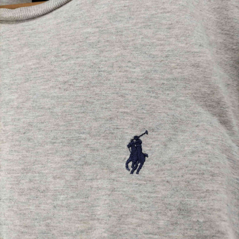 ポロバイラルフローレン Polo by RALPH LAUREN L/S スモールポニー刺繍クルーネックTシャツ メンズ import:M