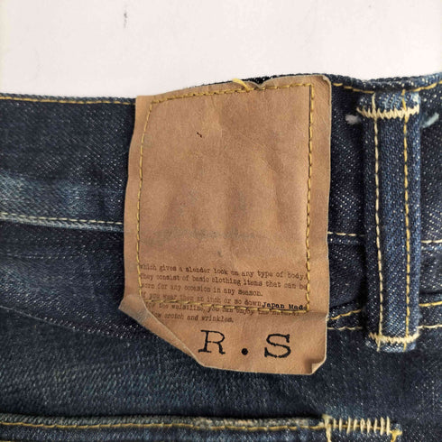 D.R.S USED加工 ストレート デニムパンツ メンズ 28