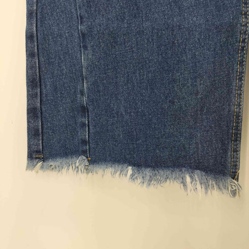 デザインワイドデニムパンツ レディース JPN:L