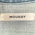 マウジー moussy PATCHWORK BIG DENIM ベスト レディース FREE