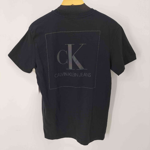 カルバンクラインジーンズ Calvin Klein Jeans シャイニー バック ロゴプリント Tシャツ メンズ JPN:S
