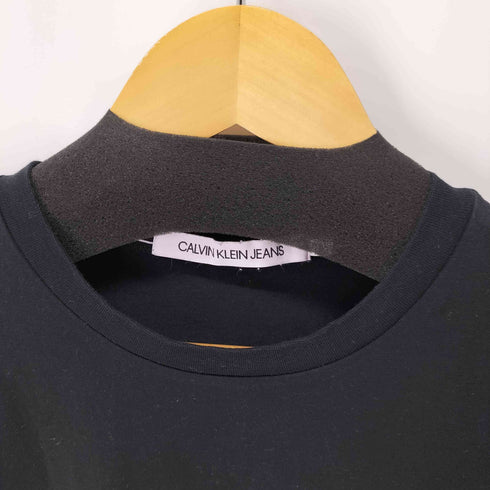 カルバンクラインジーンズ Calvin Klein Jeans シャイニー バック ロゴプリント Tシャツ メンズ JPN:S