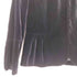 ランバンコレクション LANVIN COLLECTION タックデザイン ベルベット ジャケット レディース 38