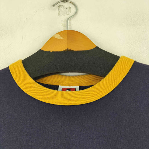 ベンデイビス BEN DAVIS S/S ロゴ刺繍 リンガーTシャツ メンズ JPN:XL
