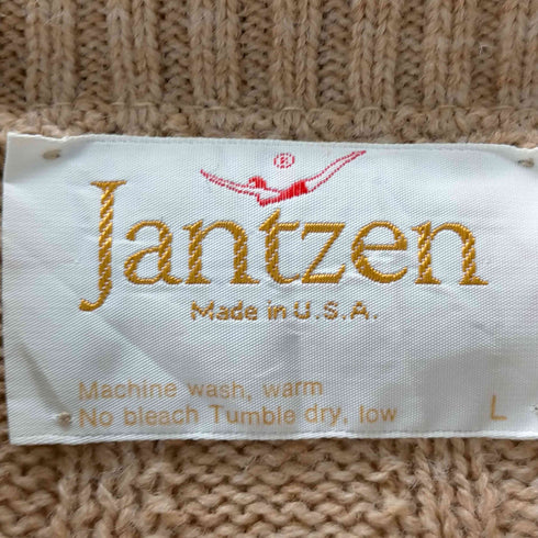 ジャンセン jantzen ノルディック ニットシャツ メンズ JPN:L