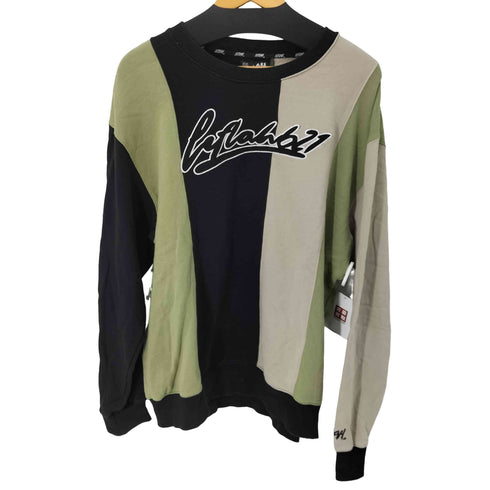 レフラー Leflah 切替スウェットプルオーバー メンズ JPN:XL