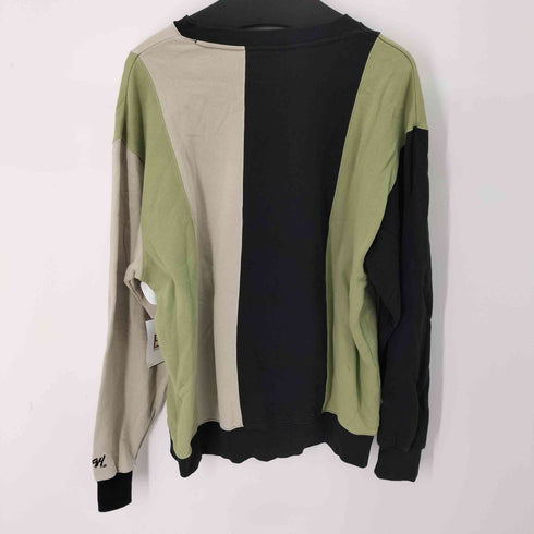 レフラー Leflah 切替スウェットプルオーバー メンズ JPN:XL