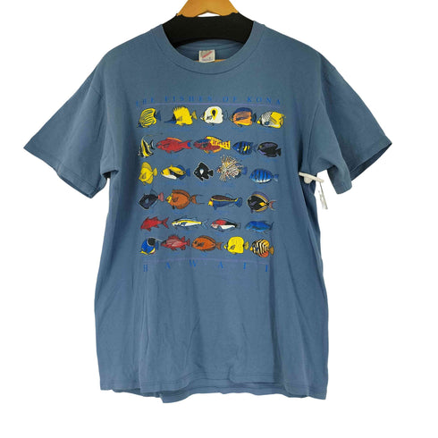 ジャージーズ JERZEES MADE IN USA フィッシュプリント S/S Tシャツ メンズ JPN:L