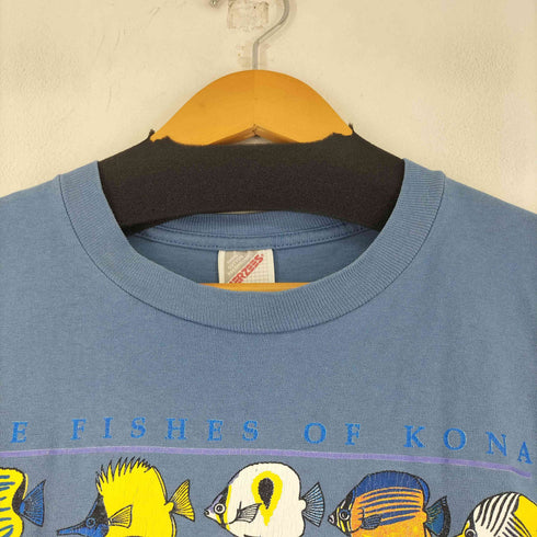 ジャージーズ JERZEES MADE IN USA フィッシュプリント S/S Tシャツ メンズ JPN:L