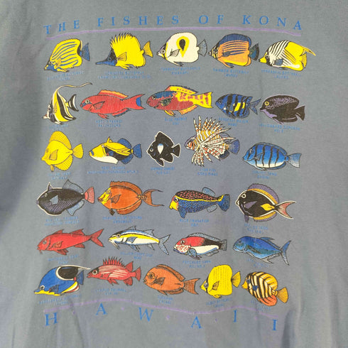 ジャージーズ JERZEES MADE IN USA フィッシュプリント S/S Tシャツ メンズ JPN:L
