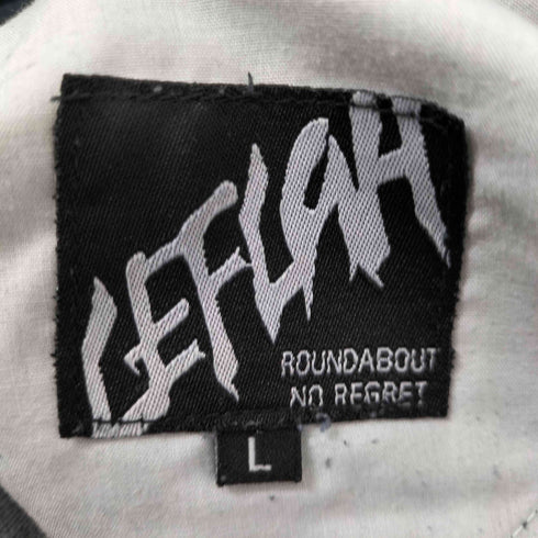レフラー Leflah 総柄ストレッチデニムパンツ メンズ JPN:L