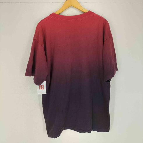 アローレ ALORE コピーライト2005 USA製 グラデーションフロントプリントS/S TEE メンズ JPN:XL