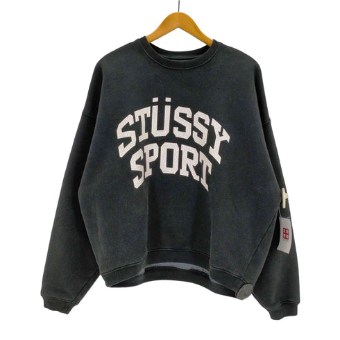 ステューシー Stussy stussy sport クルーネックスウェット メンズ JPN:S