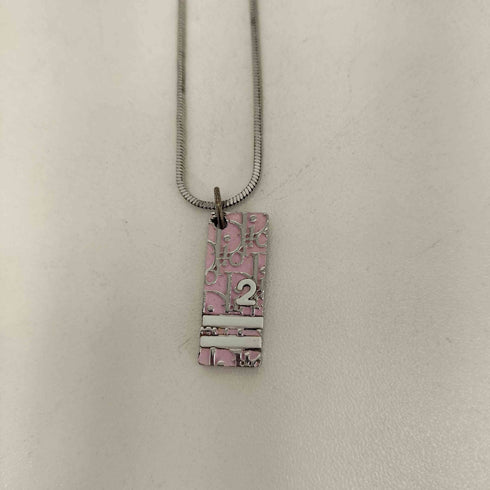 ディオール Dior Christian Dior Pre-Owned トロッター ペンダント ネックレス レディース