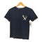 ブラックレーベルクレストブリッジ BLACK LABEL CRESTBRIDGE ロゴ刺繍 ポケット Vネック S/S Tシャツ メンズ JPN:S