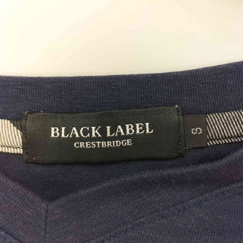 ブラックレーベルクレストブリッジ BLACK LABEL CRESTBRIDGE ロゴ刺繍 ポケット Vネック S/S Tシャツ メンズ JPN:S