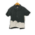 ブラックコムデギャルソン BLACK COMME des GARCONS 丸襟 デザインシャツ レディース JPN:XS