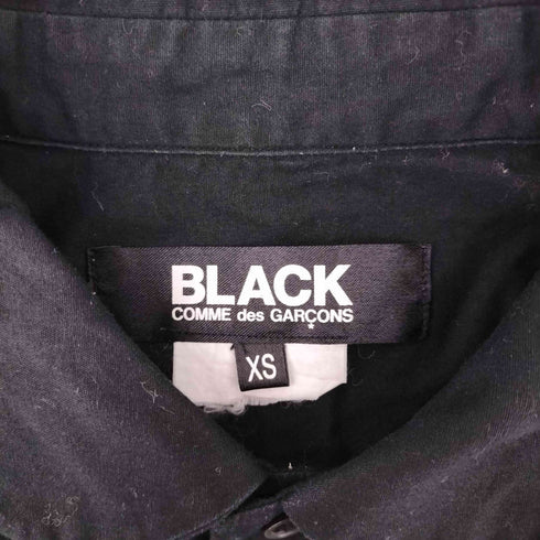 ブラックコムデギャルソン BLACK COMME des GARCONS 丸襟 デザインシャツ レディース JPN:XS