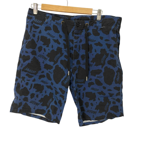 レフラー Leflah レオパード ハーフパンツ メンズ JPN:XL