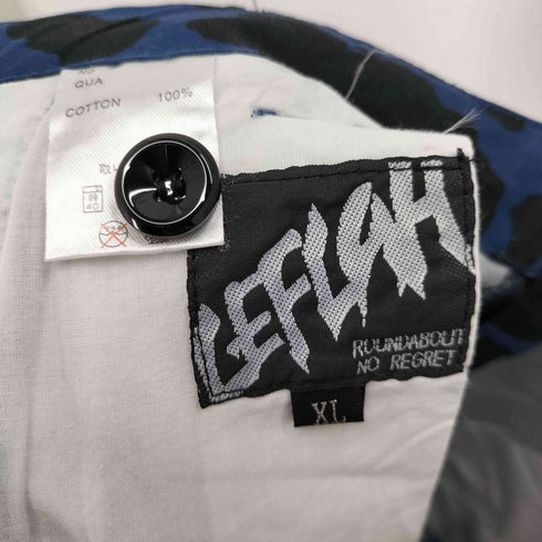 レフラー Leflah レオパード ハーフパンツ メンズ JPN:XL