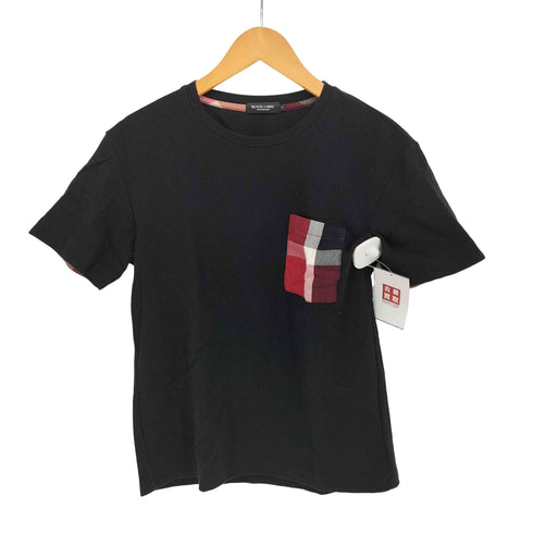 ブラックレーベルクレストブリッジ BLACK LABEL CRESTBRIDGE チェック柄 ポケット S/S Tシャツ メンズ JPN:S